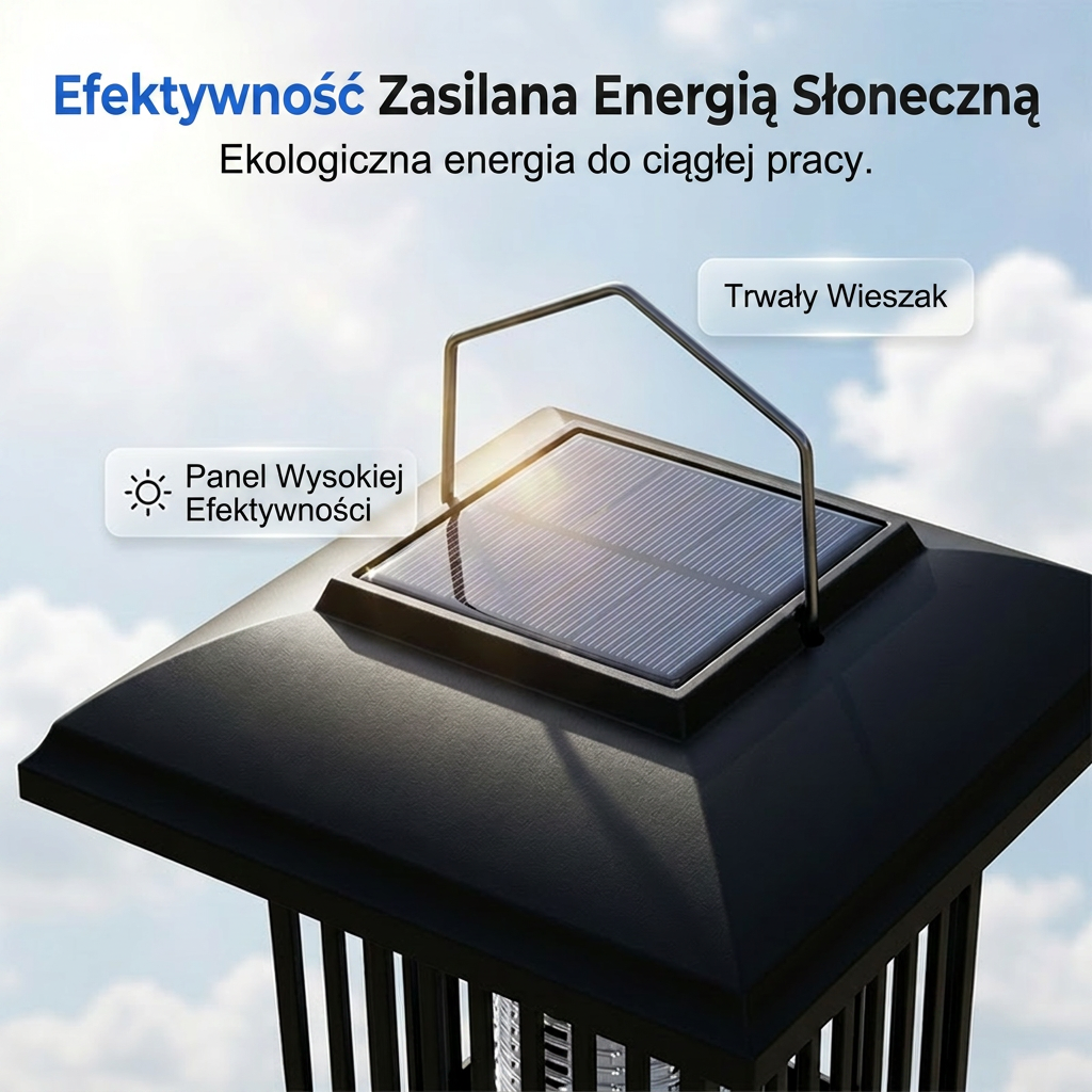 ZapSolar™ | Solarna Lampa na Komary i Owady