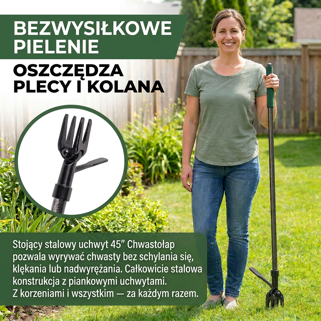 Chwastołap™ | Profesjonalny Wyrywacz Chwastów